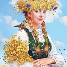 Схема вышивки «время урожая»