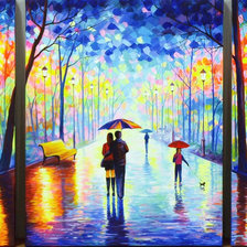 Схема вышивки «Худ. Деревенчук Вл. Парк»