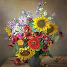 Схема вышивки «букет»