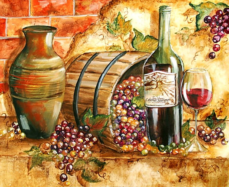 Натюрморт. - натюрморт, живопись. - оригинал