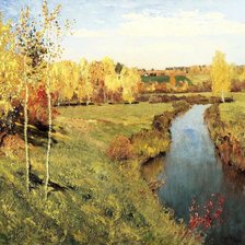 Схема вышивки «"ЗОЛОТАЯ ОСЕНЬ”»