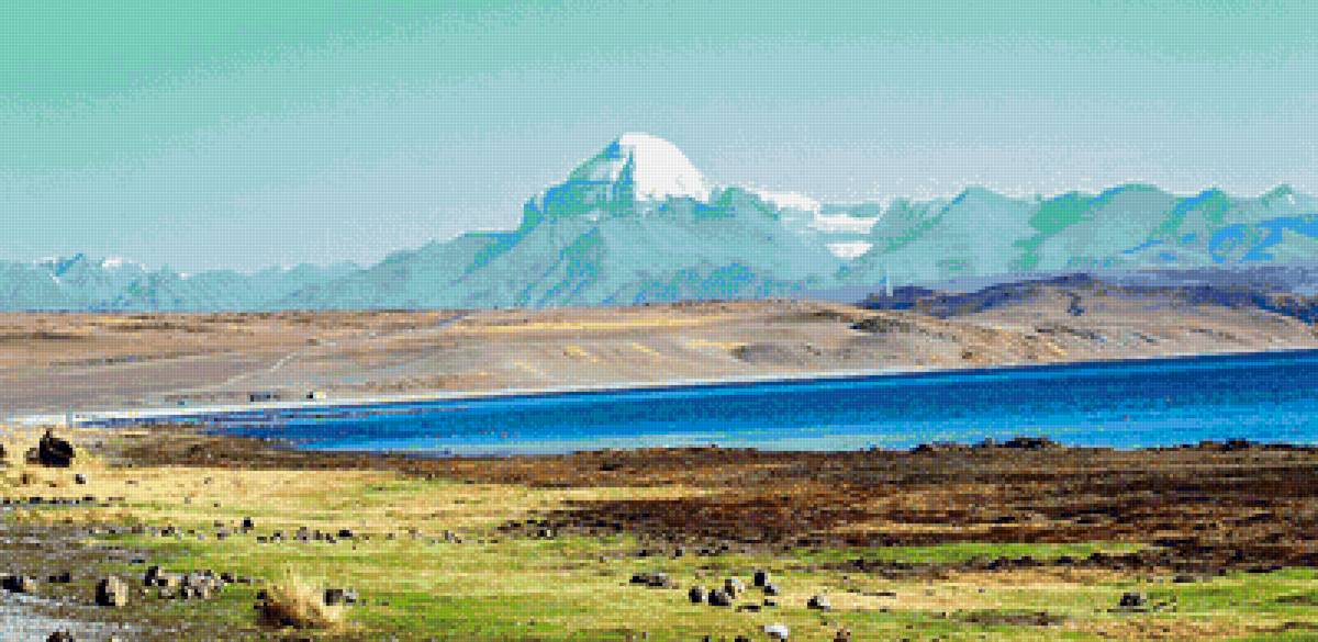 Mount Kailash - тибет, кайлас, горы, озеро, гора кайлас, гора - предпросмотр