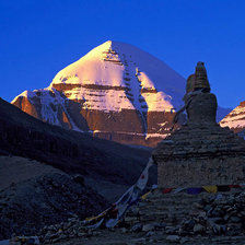 Схема вышивки «Kailash sunset»