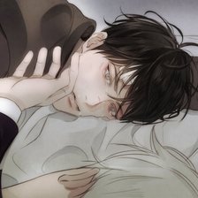 Схема вышивки «Парень»