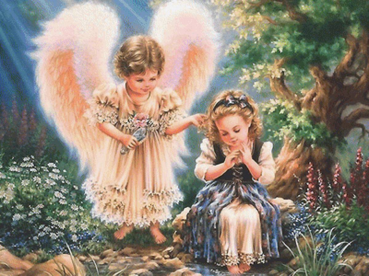 ангел хранитель - ангел, дети - предпросмотр