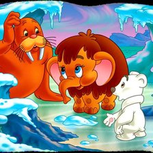 Схема вышивки «Мамонтенок 2»