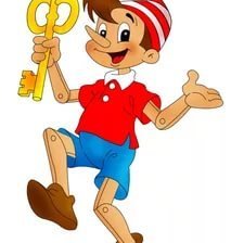 Схема вышивки «Буратино»