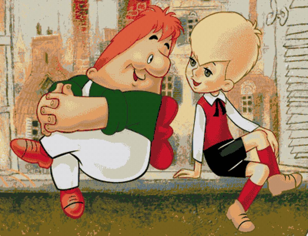 Малыш и Карлсон - детское, герои сказок - предпросмотр