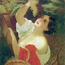 Схема вышивки «по карт. Брюллова итальянский полдень»