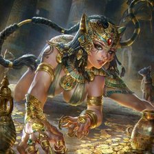 Схема вышивки «девушка»