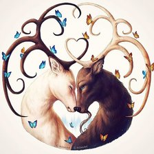 Схема вышивки «любовь»