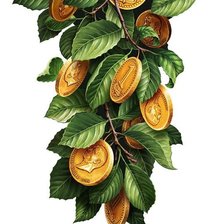 Схема вышивки «ветка»