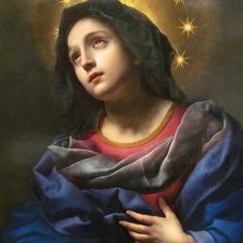 Схема вышивки «богоматерь»