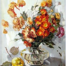 Схема вышивки «Осенний букет»