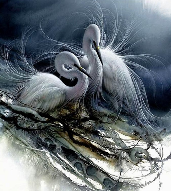 триптих 3 - луи богл, триптих - оригинал