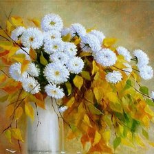 Схема вышивки «Осенний букет»