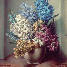 Букет гиацинтов