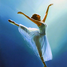 Схема вышивки «Худ. Деревенчук Вл. Балет»