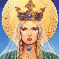 Схема вышивки «царица»
