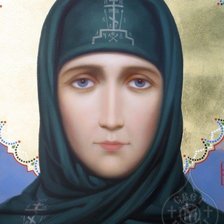 Схема вышивки «святая»