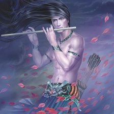 Схема вышивки «Он»