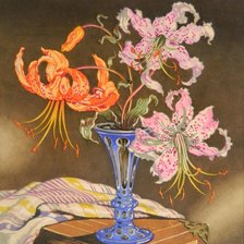 Схема вышивки «ľalie»