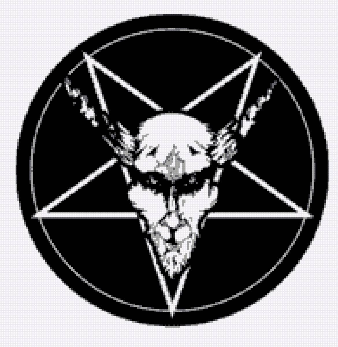 Бафомет - звезда, круг - предпросмотр