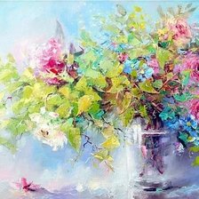 Схема вышивки «Букет цветов»