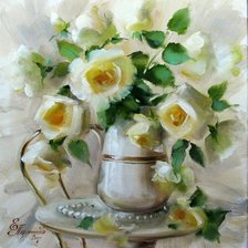 Схема вышивки «Розы»