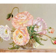 Схема вышивки «Серия "Маки".»