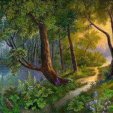 Схема вышивки «Природа-1»