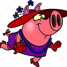 Схема вышивки «А я иду такая вся в DOLCE & GABBANA.»