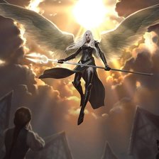 Схема вышивки «Серафим»