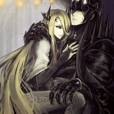 Схема вышивки «Мелькор и Саурон»