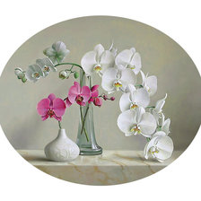 Схема вышивки «Серия "Орхидеи"»