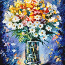 Схема вышивки «Букет-фейерверк»