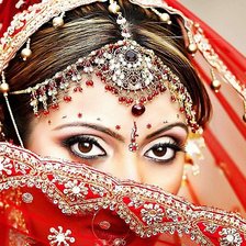 Схема вышивки «Девушка»