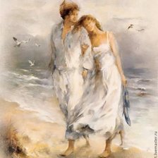 Схема вышивки «пара»