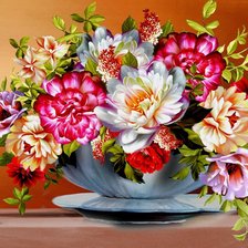 Схема вышивки «krása»