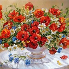 Схема вышивки «zátišie.»