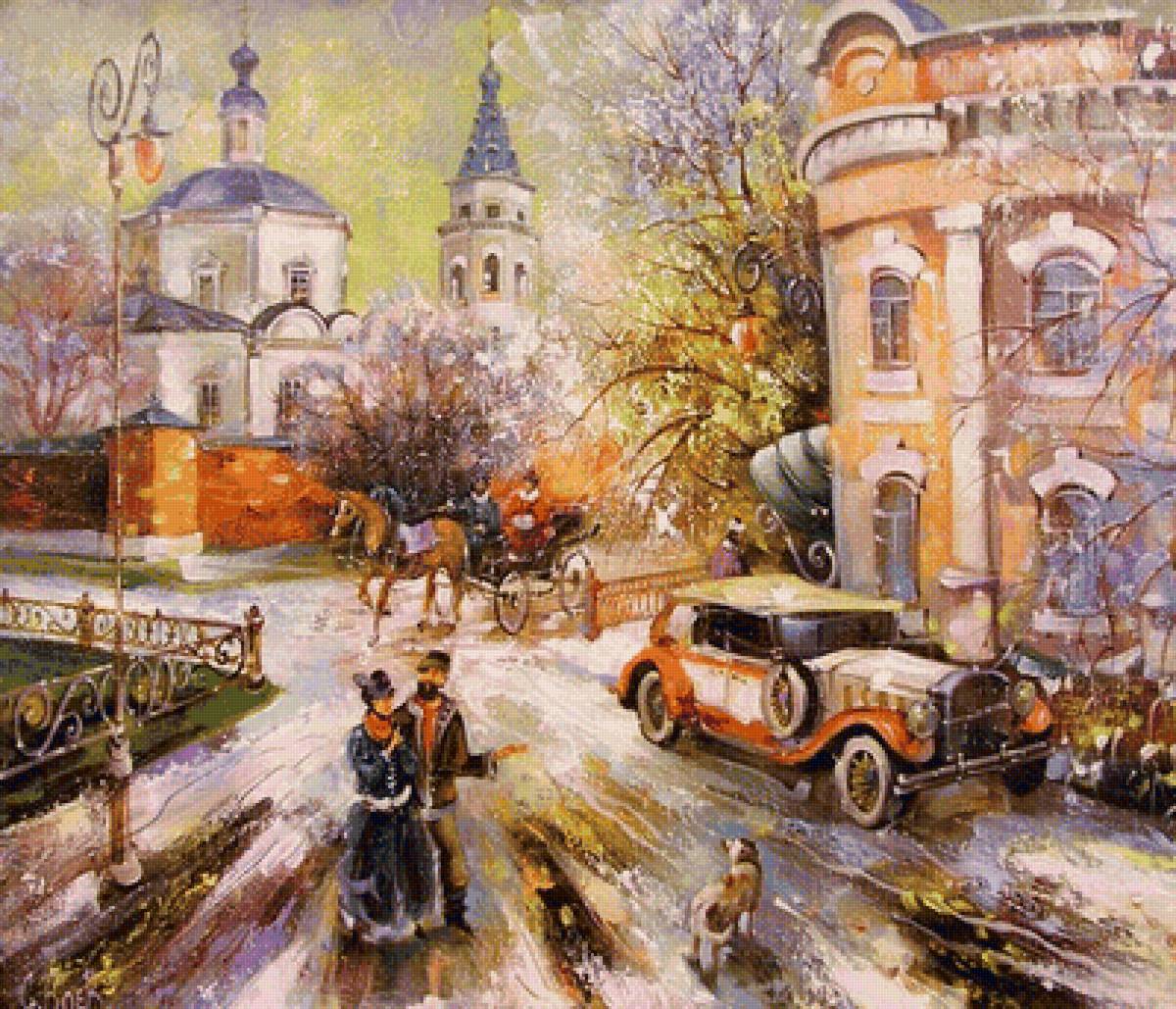 zima v meste - предпросмотр