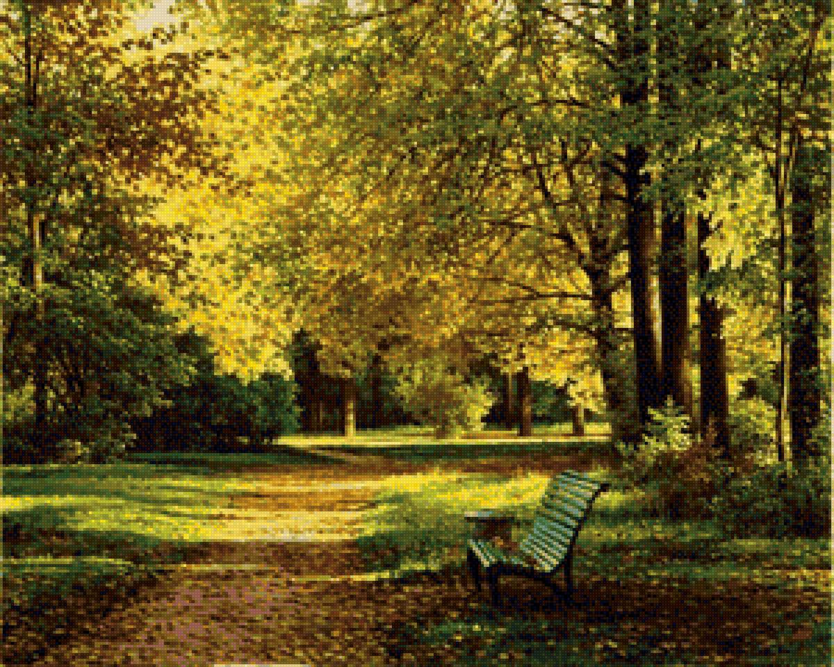 Парк. Осень - парк, осень - предпросмотр