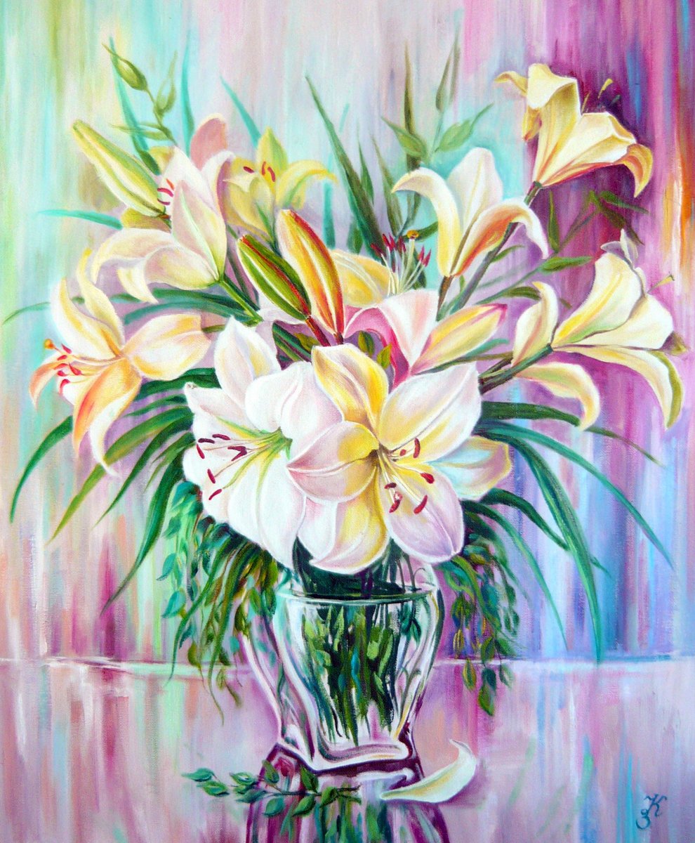 лилии - оригинал