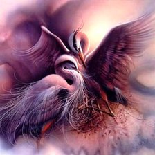 Схема вышивки «птицы 2»