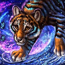 Схема вышивки «Between worlds»