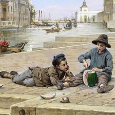 Схема вышивки «вкусный арбуз»