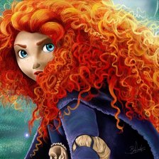 Схема вышивки «храбрая сердцем»