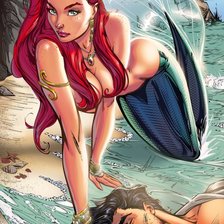 Схема вышивки «Sexy Ariel»