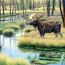 Схема вышивки «Худ. Крапф»