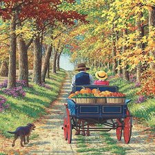 Схема вышивки «на рынок»